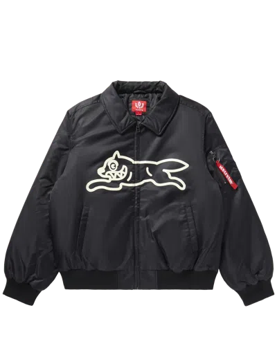 Icecream Kids' Flight Jacket In Black