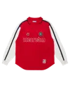 Icecream Football Ls Shirt In Red
