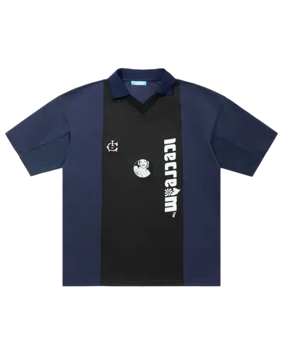 Icecream Kids' Football Shirt In Blue