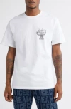 Icecream Fountain Cotton Graphic T-shirt