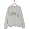 Icecream Frigid Cotton Graphic Sweatshirt In Heather Grey
