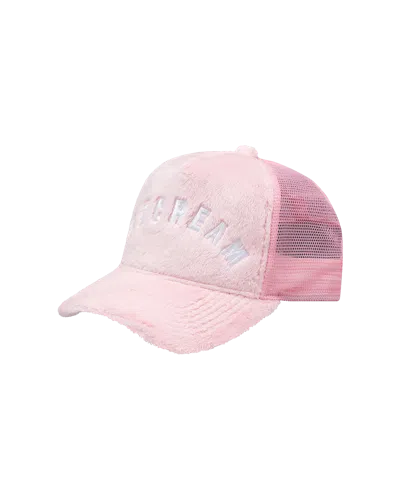 Icecream Kids' Fur Trucker Cap In Pink