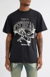 Icecream Gallop Cotton Graphic T-shirt In Stretch Limo