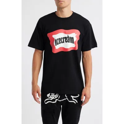 Icecream Games Graphic T-shirt In Black
