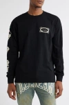 Icecream Gfh/gfw Logo Long Sleeve Graphic T-shirt In Black