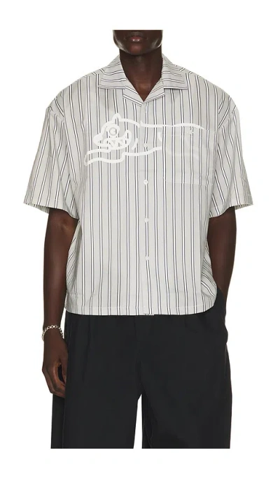 Icecream Giant Short Sleeve Shirt In Grey