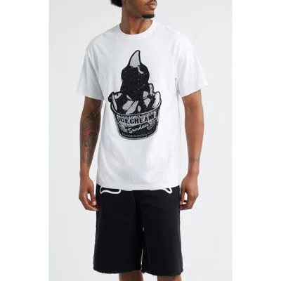 ICECREAM ICECREAM GLEAM EMBELLISHED T-SHIRT