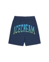 Icecream Gradient Shorts In Blue