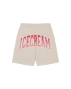 Icecream Gradient Shorts In Neutral