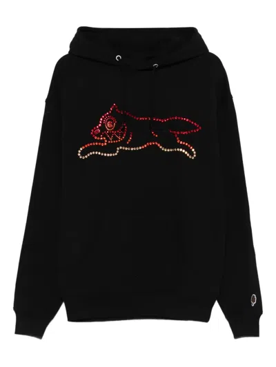 Icecream Graphic-embellished Hoodie In Black