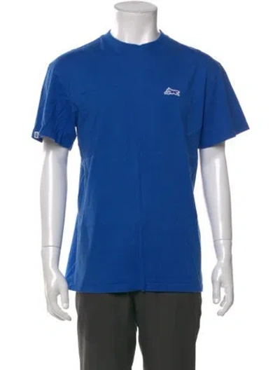 Pre-owned Icecream Graphic Print Crew Neck T-shirt In Blue