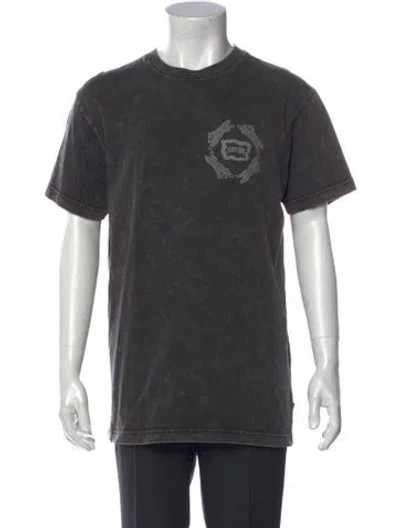 Pre-owned Icecream Graphic Print Crew Neck T-shirt In Gray