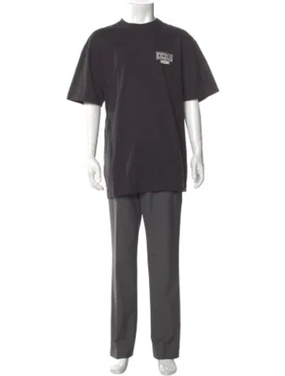 Pre-owned Icecream Graphic Print Crew Neck T-shirt In Gray