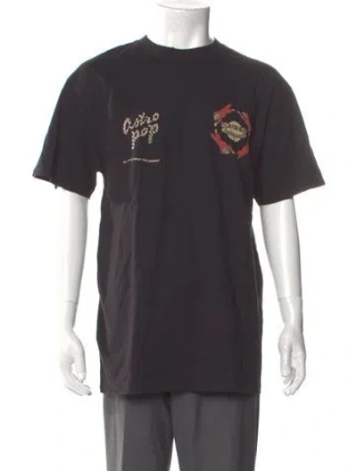 Pre-owned Icecream Graphic Print Crew Neck T-shirt In Gray