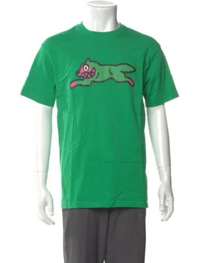 Pre-owned Icecream Graphic Print Crew Neck T-shirt In Green