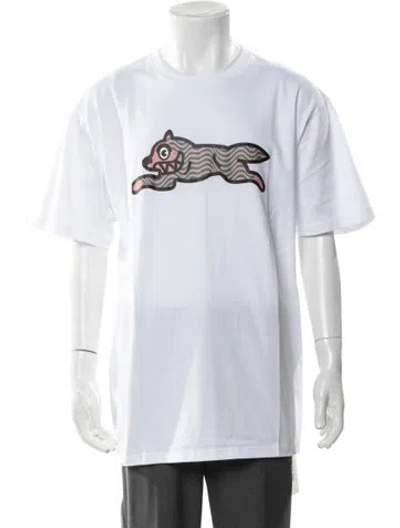 Pre-owned Icecream Graphic Print Crew Neck T-shirt W/ Tags In White