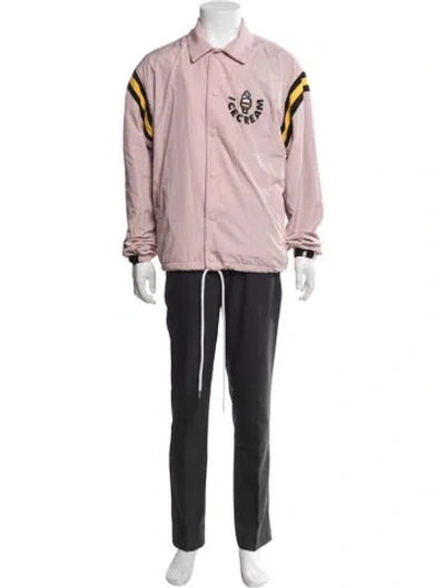 Pre-owned Icecream Graphic Print Jacket In Pink