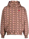 ICECREAM GRAPHIC-PRINT PADDED JACKET