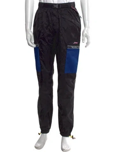 Pre-owned Icecream Graphic Print Pants In Black