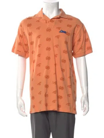 Pre-owned Icecream Graphic Print Short Sleeve Shirt In Neutral
