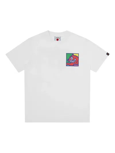 Icecream Graphic-print T-shirt In White