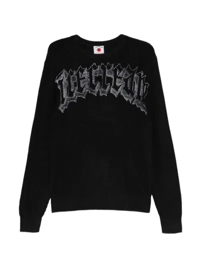 Icecream Graphic-print Sweatshirt In Black