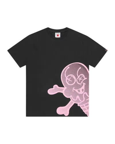 Icecream Kids' Halftone Jumbo Cones & Bones T-shirt In Black