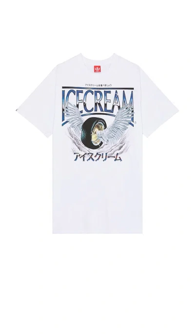 Icecream Heaven Tee In White