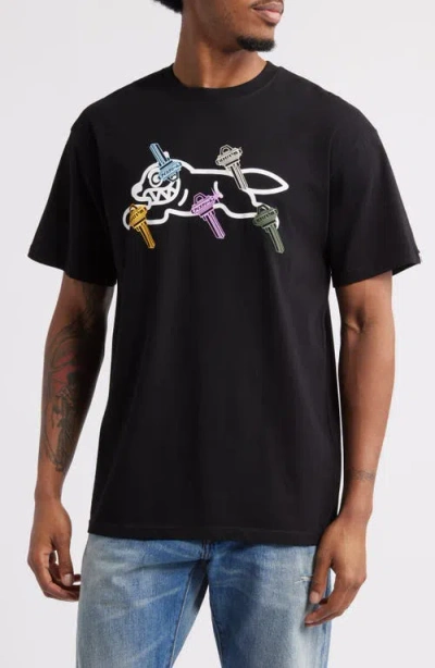 Icecream Homes Graphic T-shirt In Black