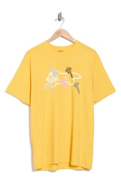 Icecream Homes Graphic T-shirt In Yellow