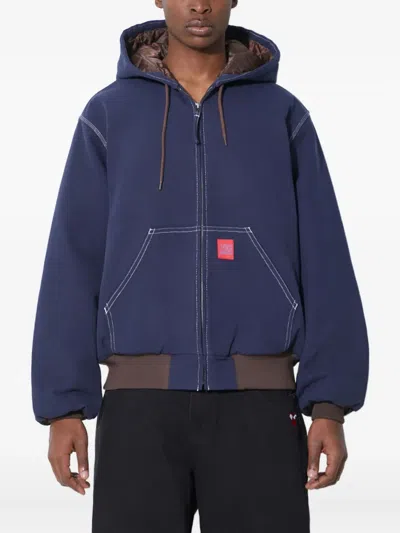 Icecream Hooded Zip-up Jacket In Blue