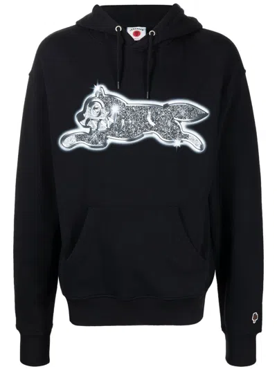 Icecream Ice Out Running Dog Hoodie In Black