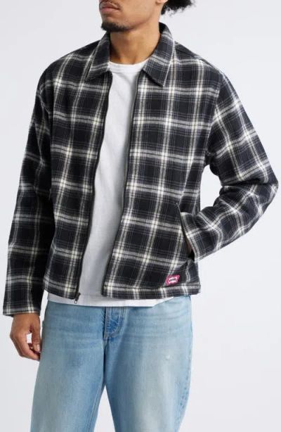 Icecream Jackman Plaid Flannel Workman's Jacket