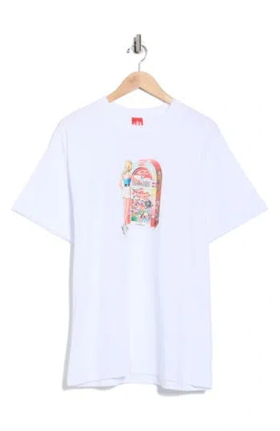 Icecream Juke Graphic T-shirt In White