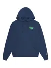 Icecream Kangaroo-embroidered Hoodie In Blue