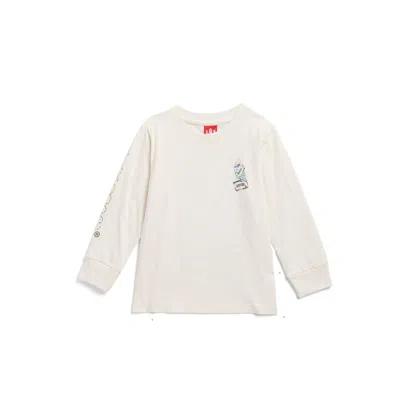 Icecream Kids' Dessert Cotton Graphic T-shirt In Neutral