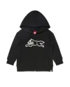 Icecream Kids Dog Town Zip Front Hoodie In Black