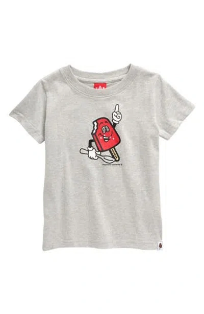 Icecream Kids' Frostbite Graphic T-shirt In White