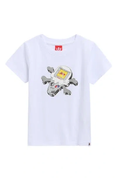 Icecream Kids' Hand Held Graphic T-shirt In White