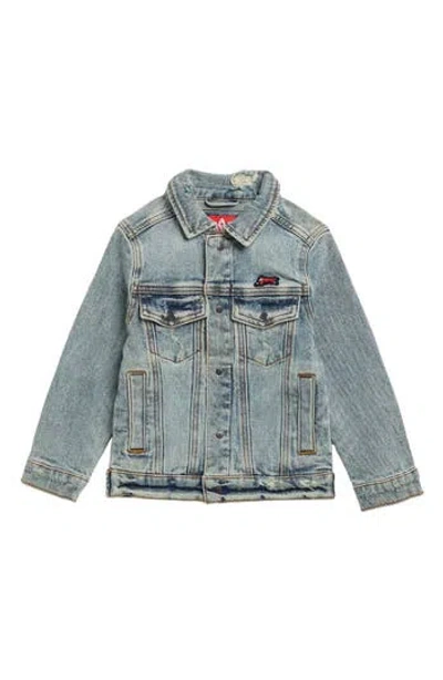 Icecream Kids' Jawbreaker Denim Jacket In Blue