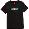 Icecream Kids Dip N Dots Tee In Black