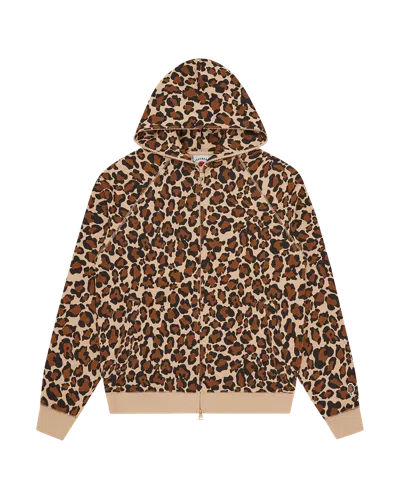 Icecream Kids' Leopard Print Zip Through Hood