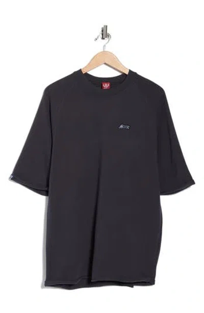 Icecream Logo Graphic T-shirt In Black