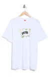 Icecream Logo Graphic T-shirt In White
