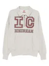 Icecream Logo-patch Sweatshirt In Yellow