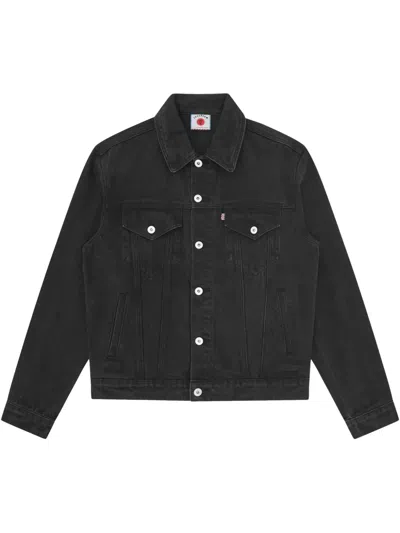 Icecream Logo Print Denim Jacket In ブラック