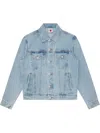 Icecream Logo Print Denim Jacket In ブルー