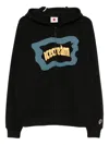 Icecream Logo-print Hoodie In Black