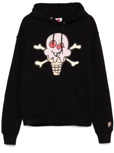 ICECREAM LOGO-PRINT HOODIE