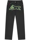 Icecream Running Dog Denim Jeans In Black